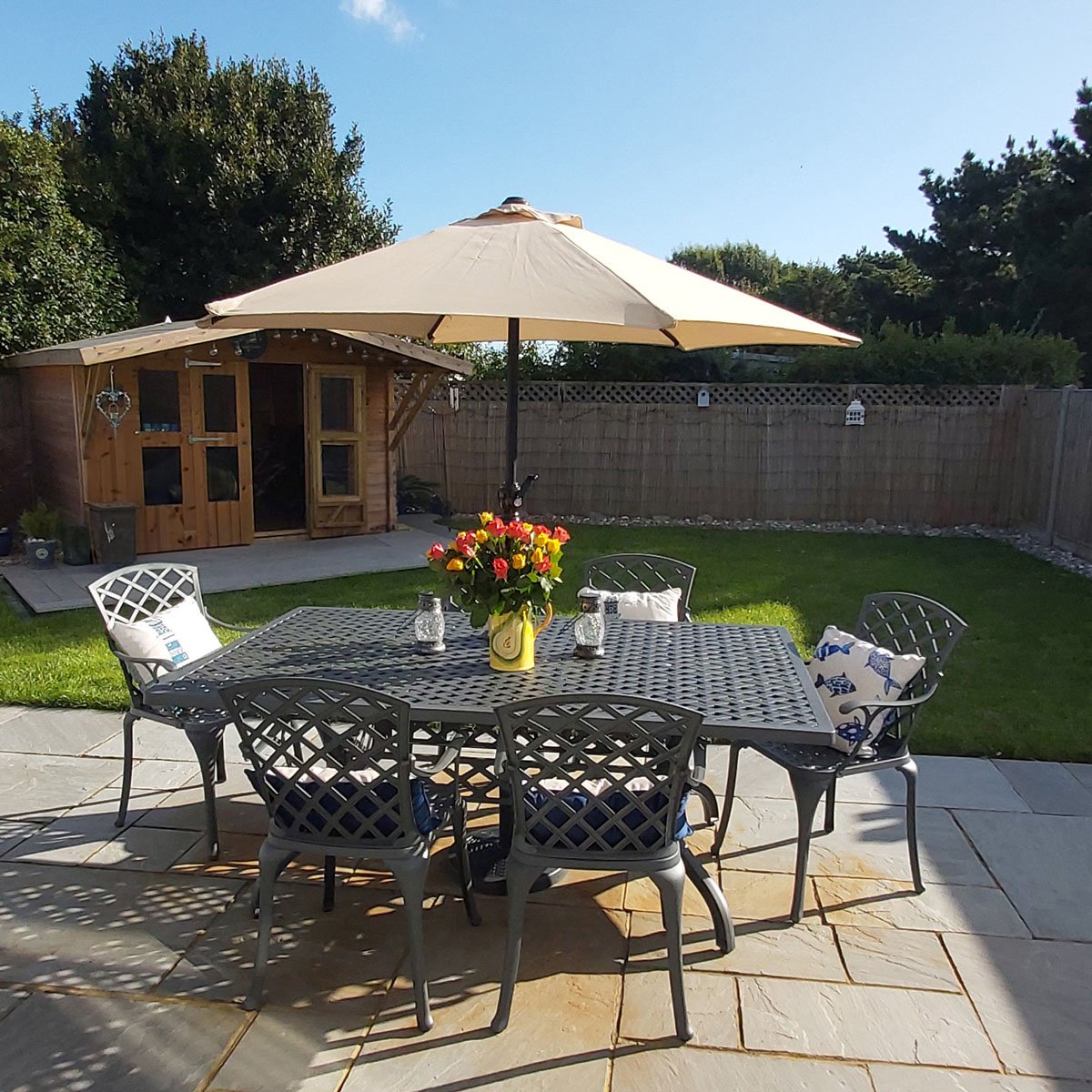 Table Sophia (ensemble 6 personnes)