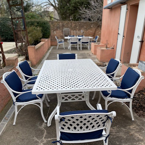 Table Sophia (ensemble 6 personnes)