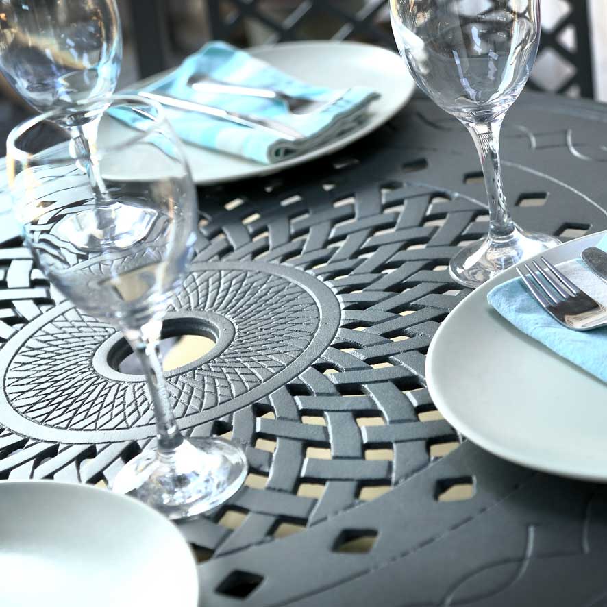 Table Anna - Gris Ardoise
