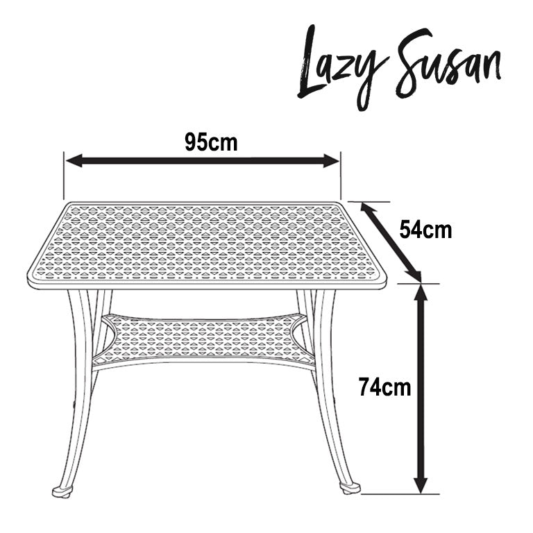 Table Bbq (ensemble 2 personnes)