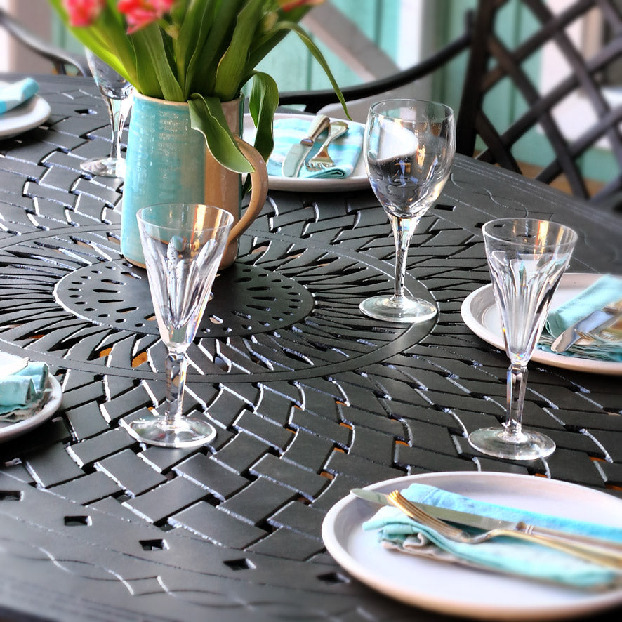 Table Charlotte (ensemble 6 personnes)