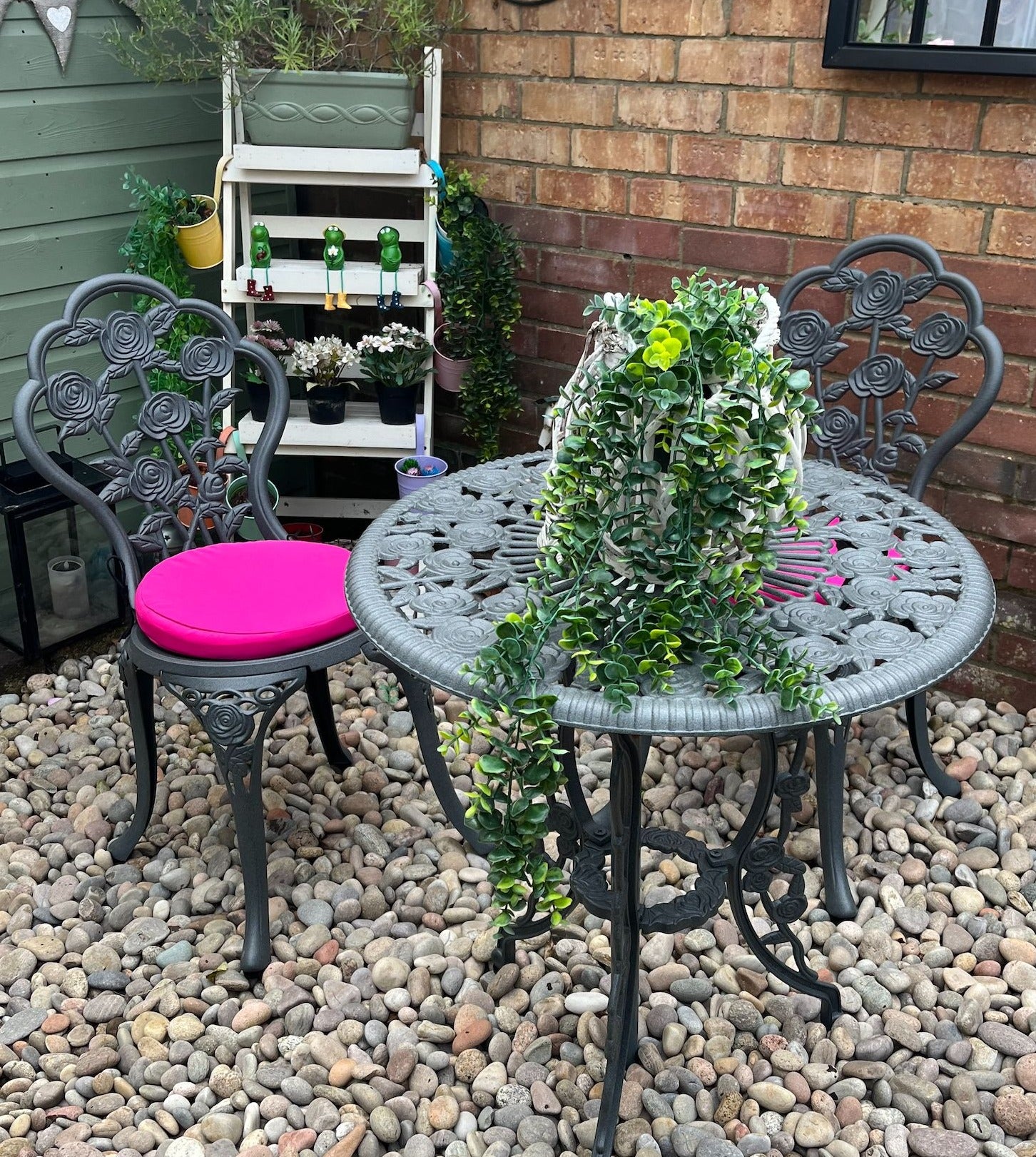 Ensemble bistrot London Rose (ensemble 2 personnes)