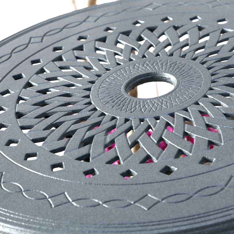 Table Bistrot Ella - Gris Ardoise