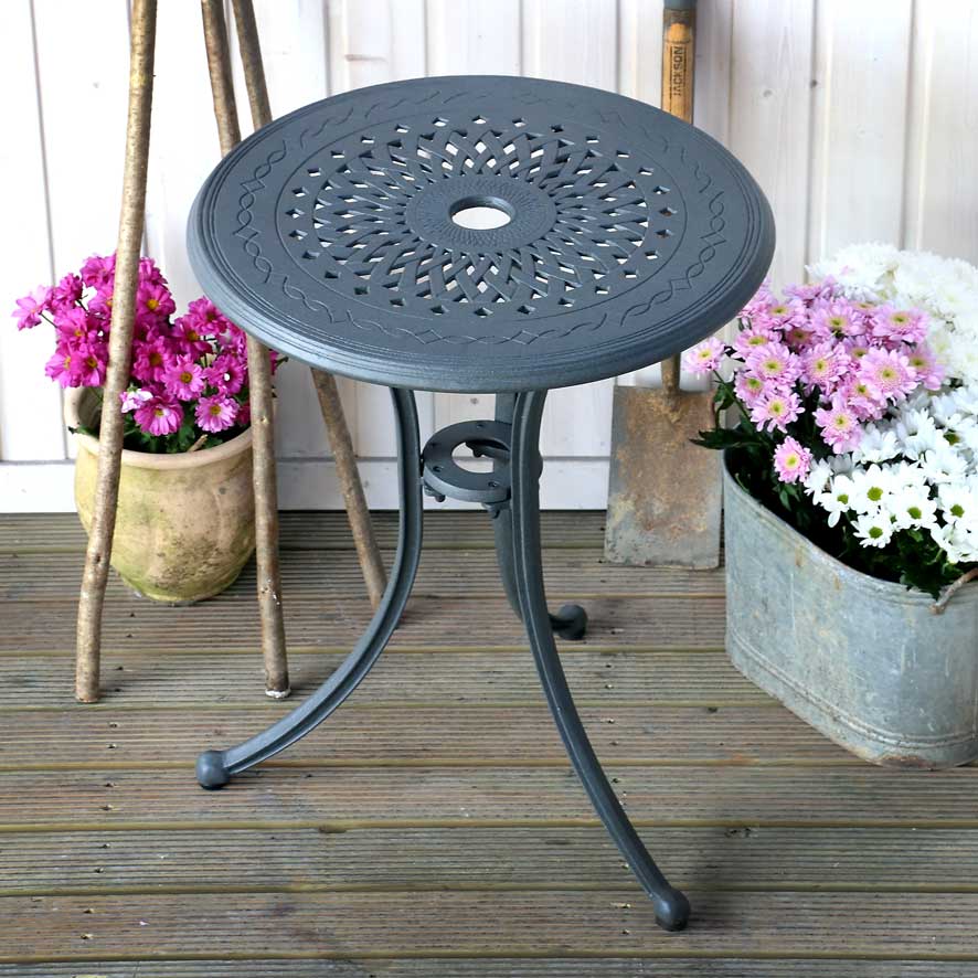 Table Bistrot Ella - Gris Ardoise