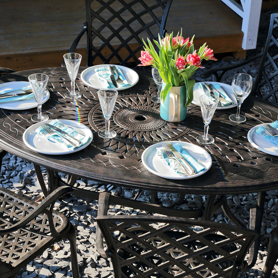 Table Emily (ensemble 4 personnes)