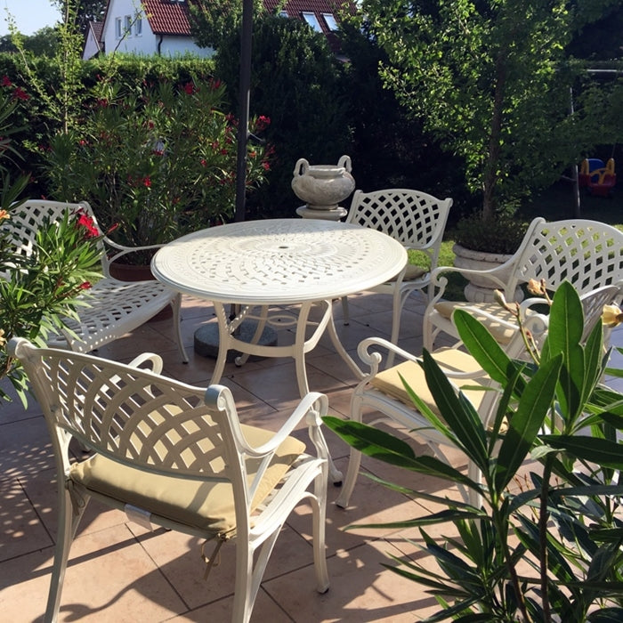 Table Emily (ensemble 6 personnes)