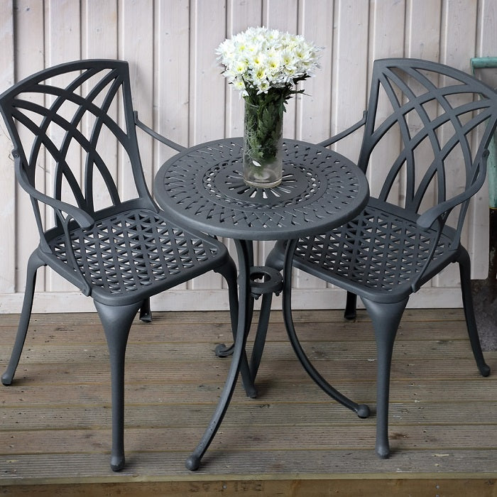 Table Bistrot Eve - Gris Ardoise