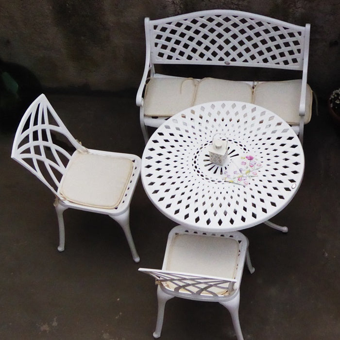 Table Bistrot Eve - Blanc