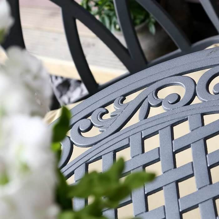 Table Hannah - Gris Ardoise