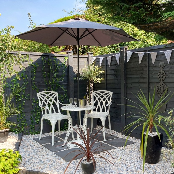 Table bistrot Ivy (ensemble 2 personnes)