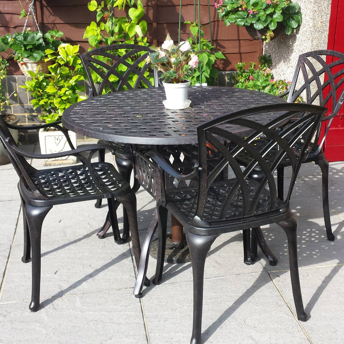 Table Lisa (ensemble 4 personnes)
