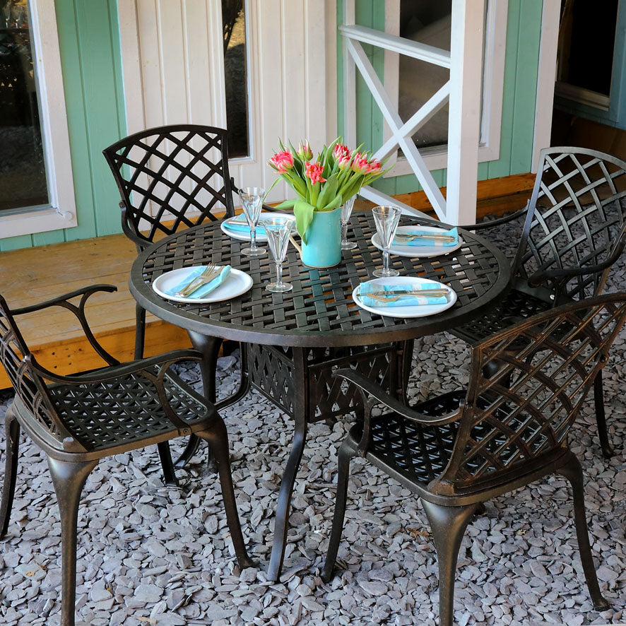 Table Lisa (ensemble 4 personnes)