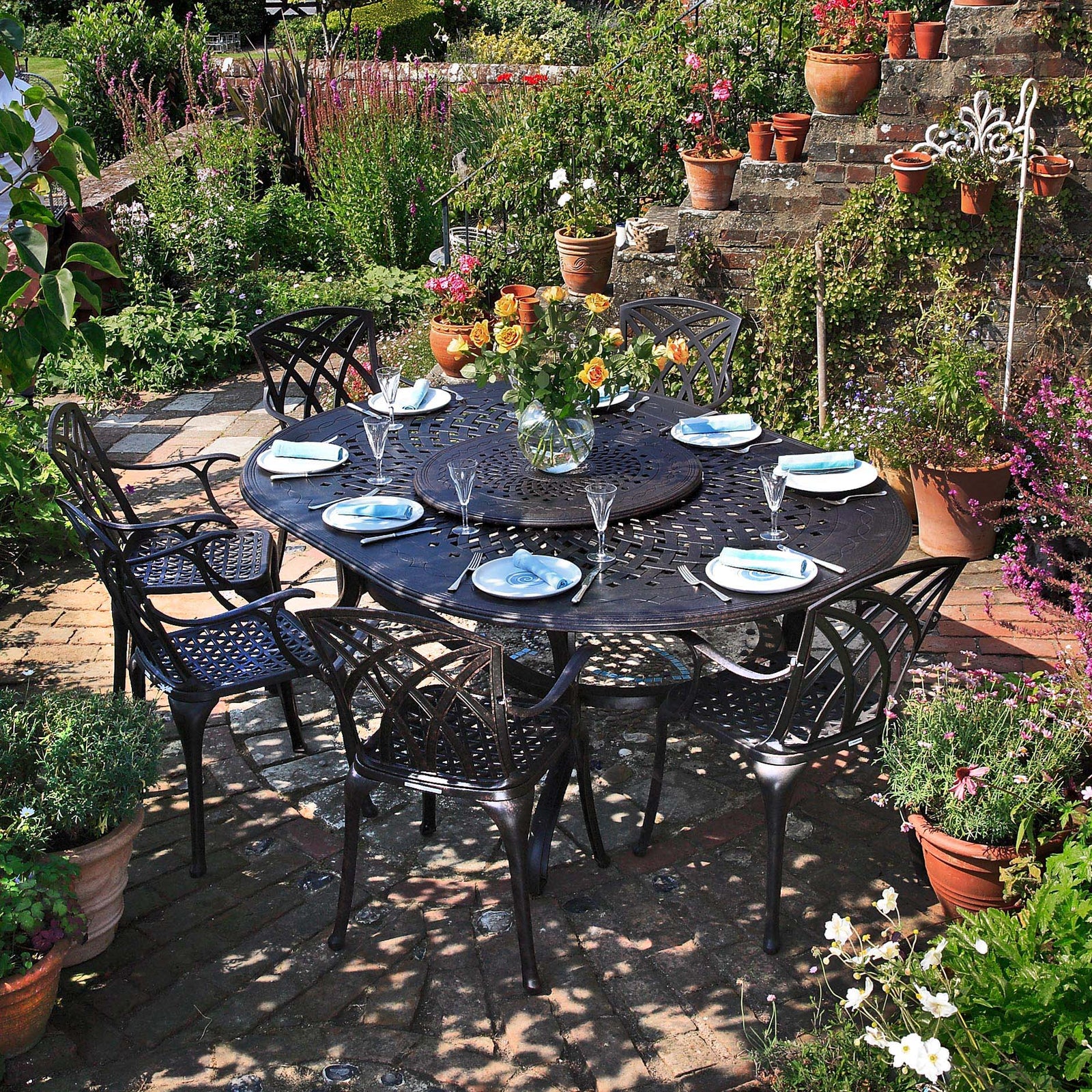 Table Gloria (ensemble 8 personnes)