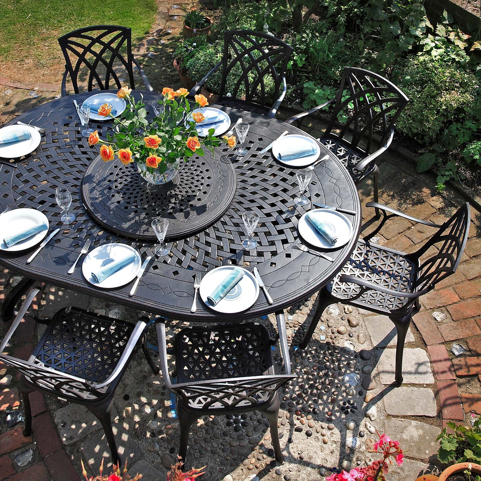 Table Gloria (ensemble 10 personnes)