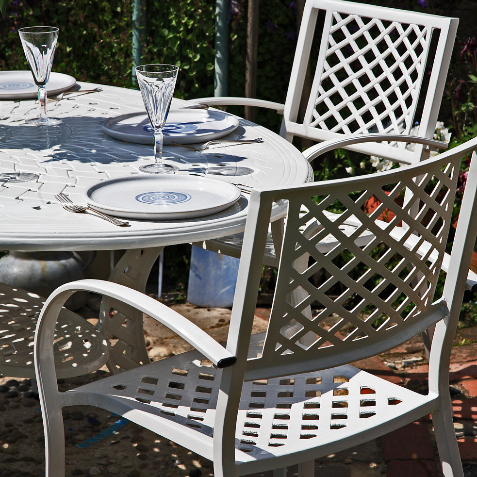 Table Charlotte (ensemble 6 personnes)