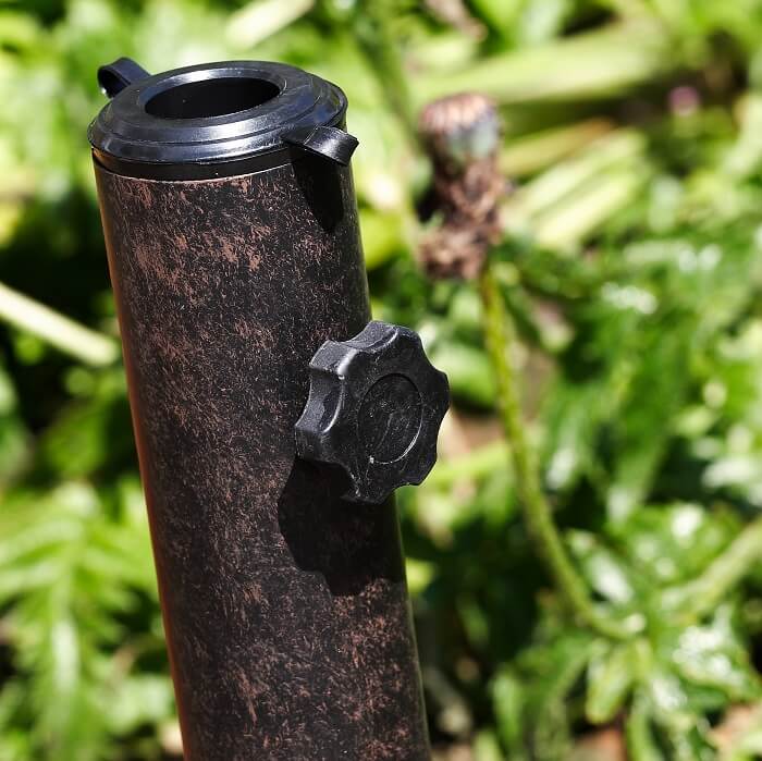 Pied de Parasol - Bronze Ancien