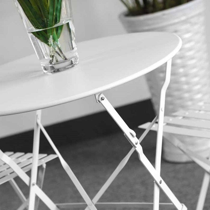 Ensemble bistrot ALESSIA (Table et 2 chaises)