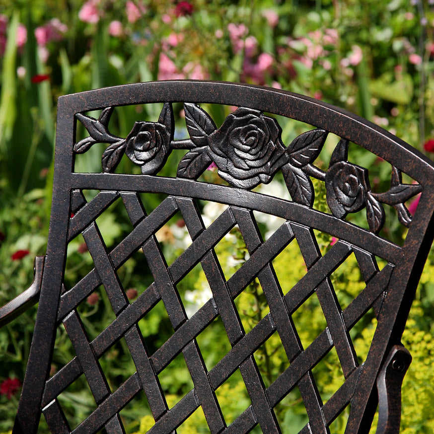 Chaise Rose - Bronze Ancien
