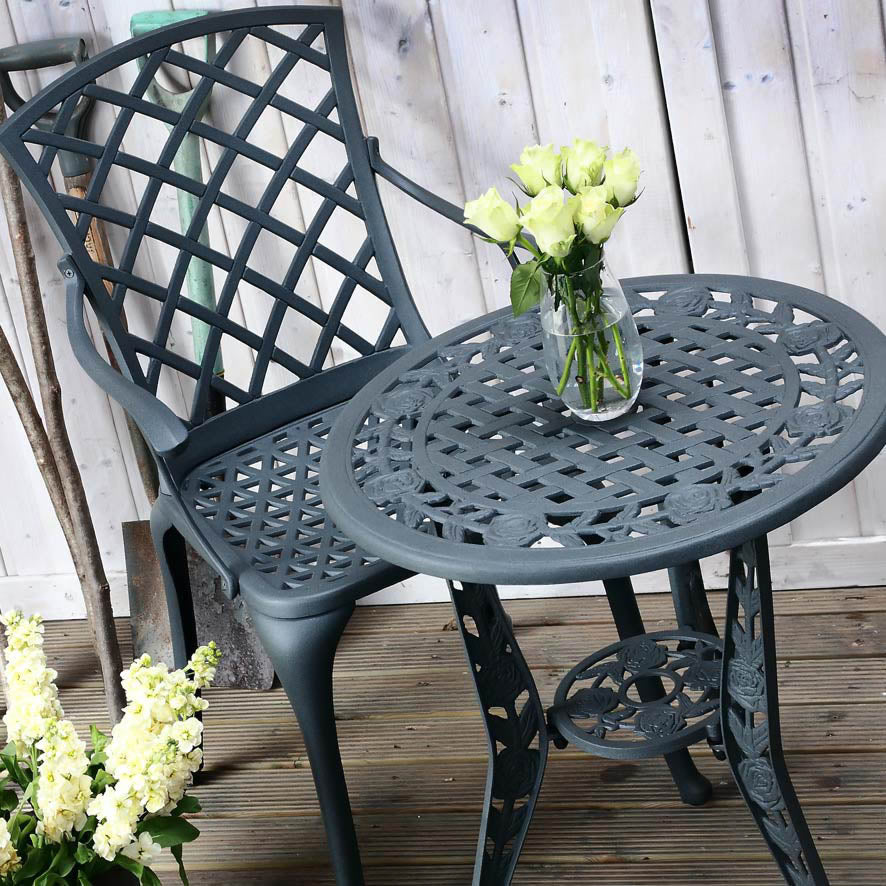 Table bistrot Rose (ensemble 2 personnes)