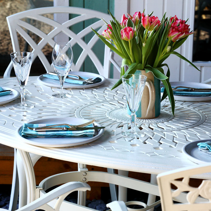 Table Emily (ensemble 6 personnes)