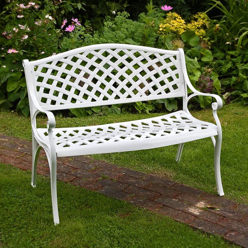 Banc Jasmine - Blanc