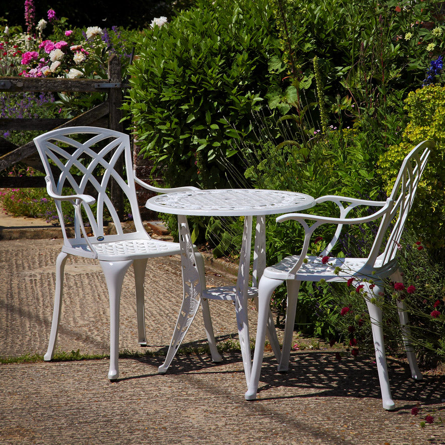 Table bistrot Rose (ensemble 2 personnes)