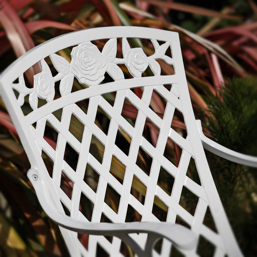 Chaise Rose - Blanc