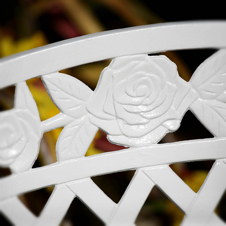 Chaise Rose - Blanc