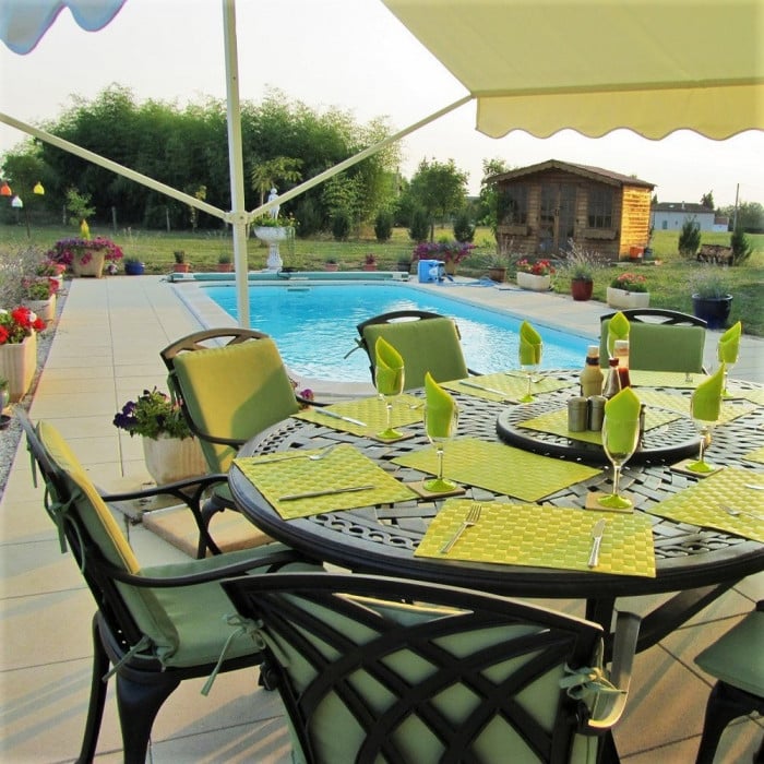 Table Rosemary (ensemble 10 personnes)