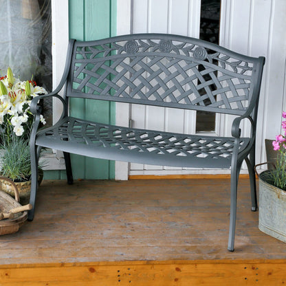Banc Rose - Gris Ardoise