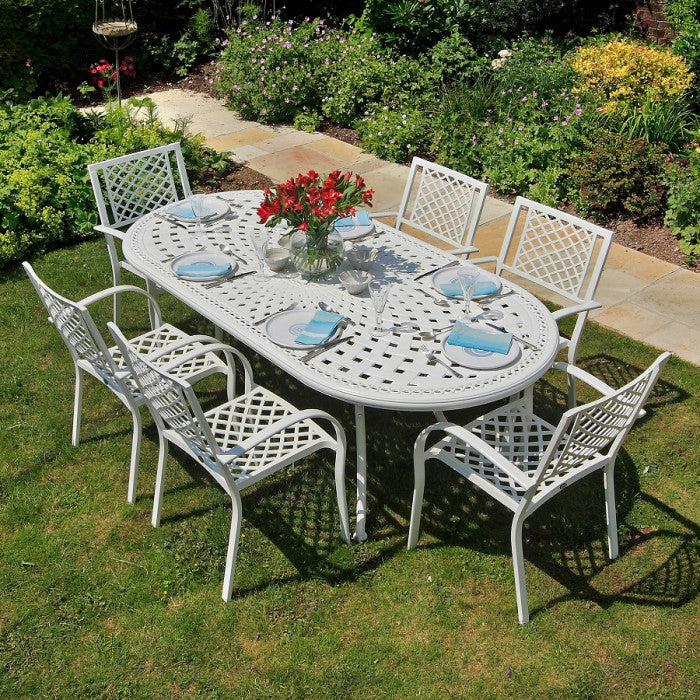 Table Catherine (ensemble 6 personnes)