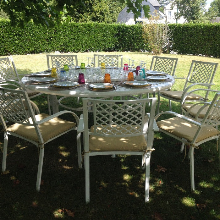 Table Olivia (ensemble 8 personnes)