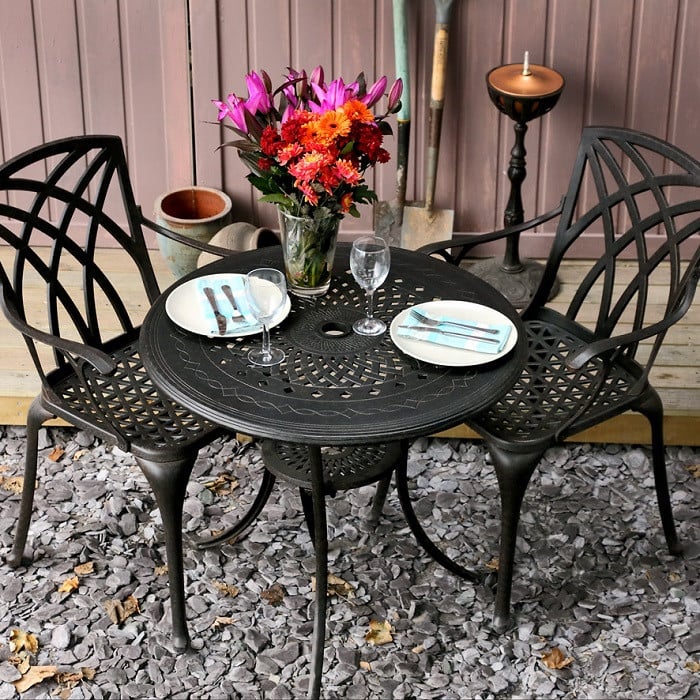 Table Anna (ensemble 2 personnes)