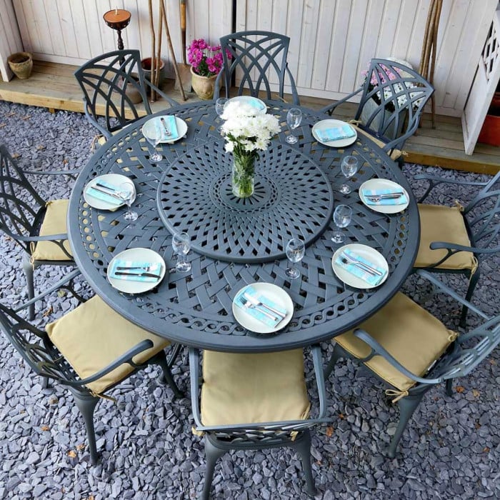 Table Olivia (ensemble 10 personnes)