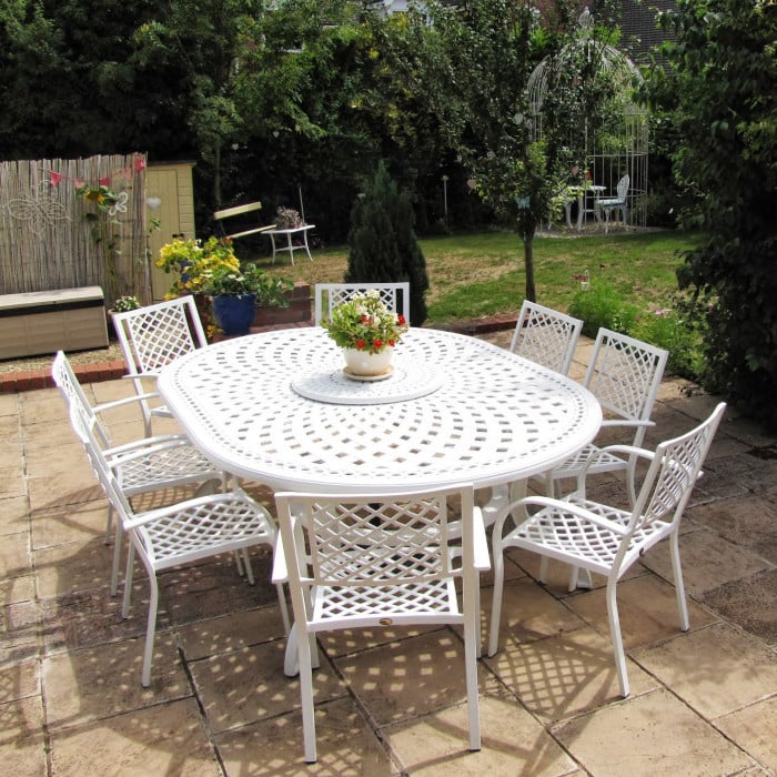 Table Rosemary (ensemble 10 personnes)