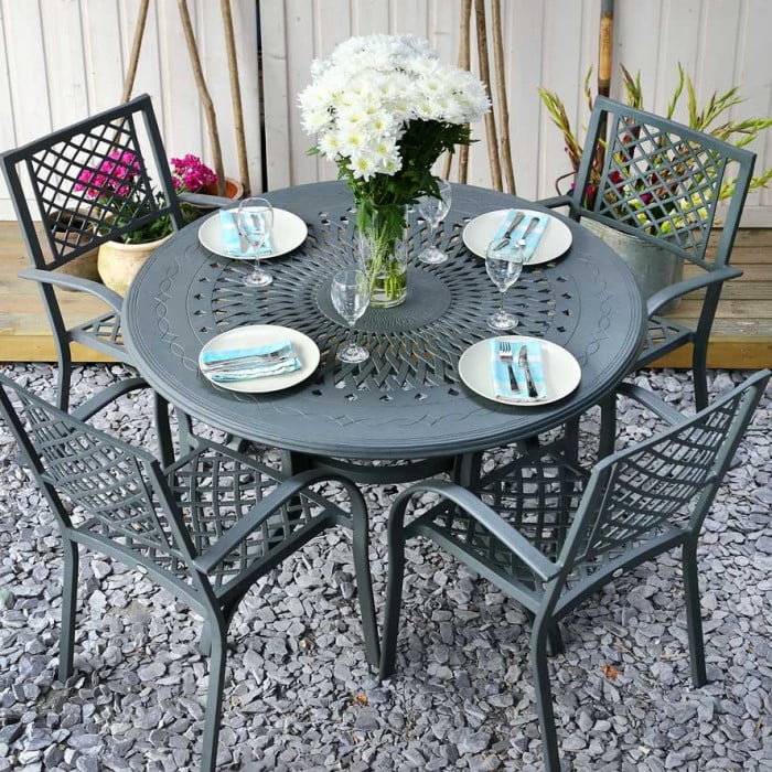 Table Amy (ensemble 6 personnes)