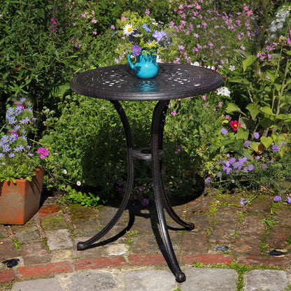 Table Bistrot Ella - Bronze Ancien