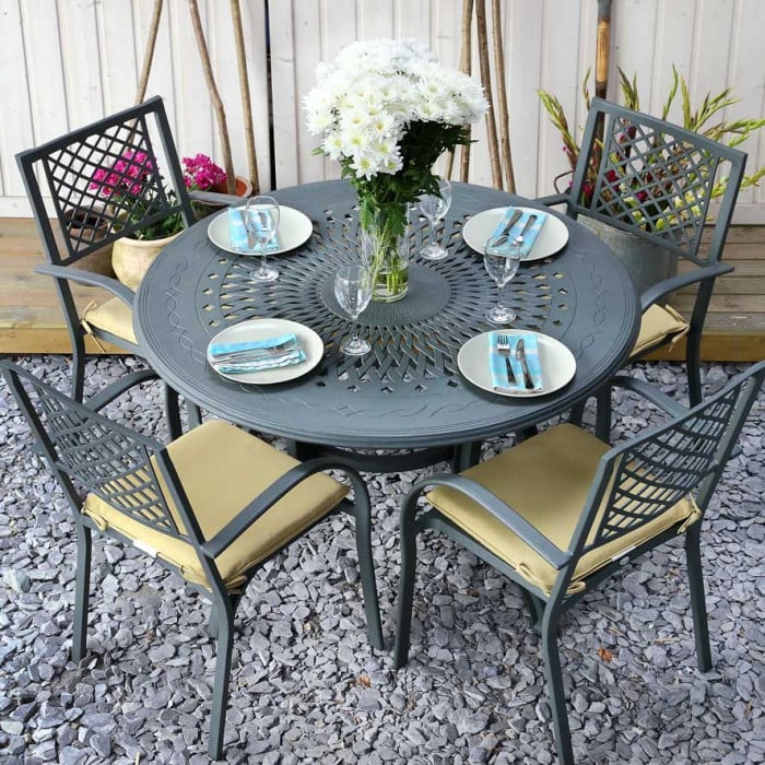 Table Amy (ensemble 6 personnes)