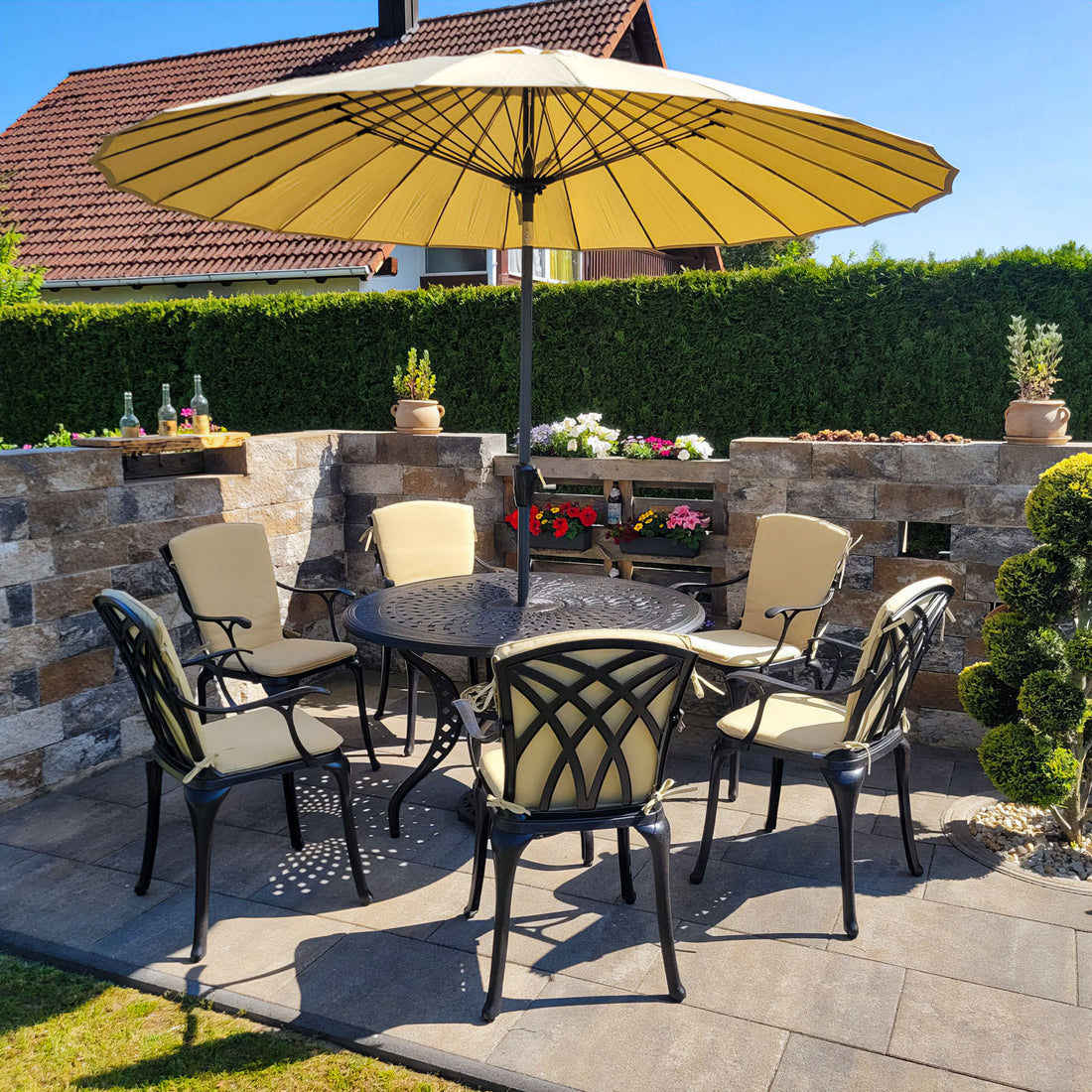 Table Amy (ensemble 6 personnes)