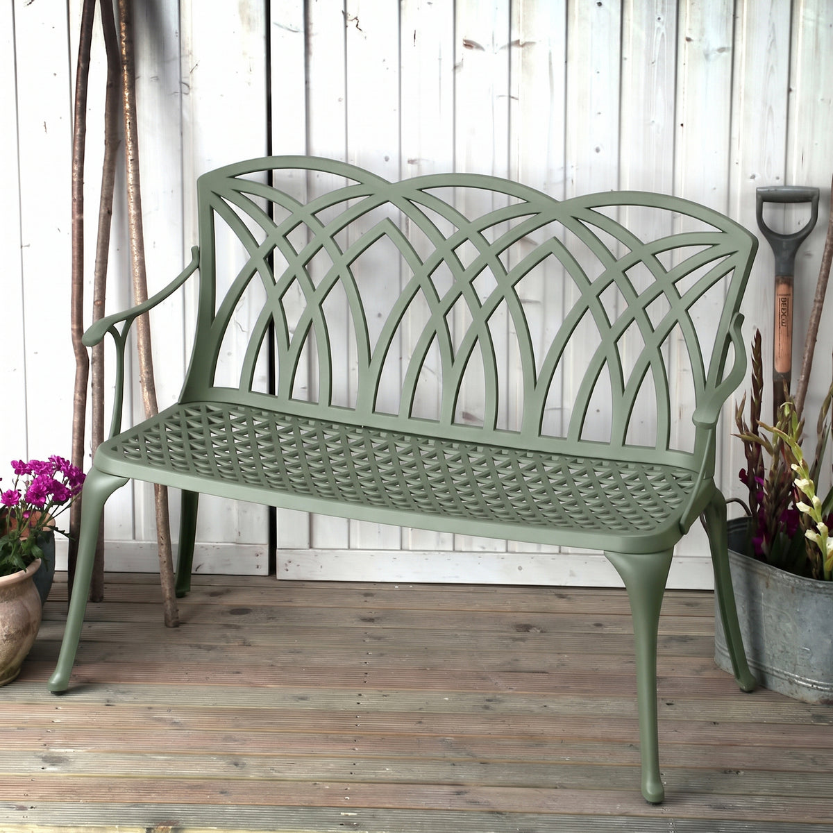 Banc April - Vert Sauge