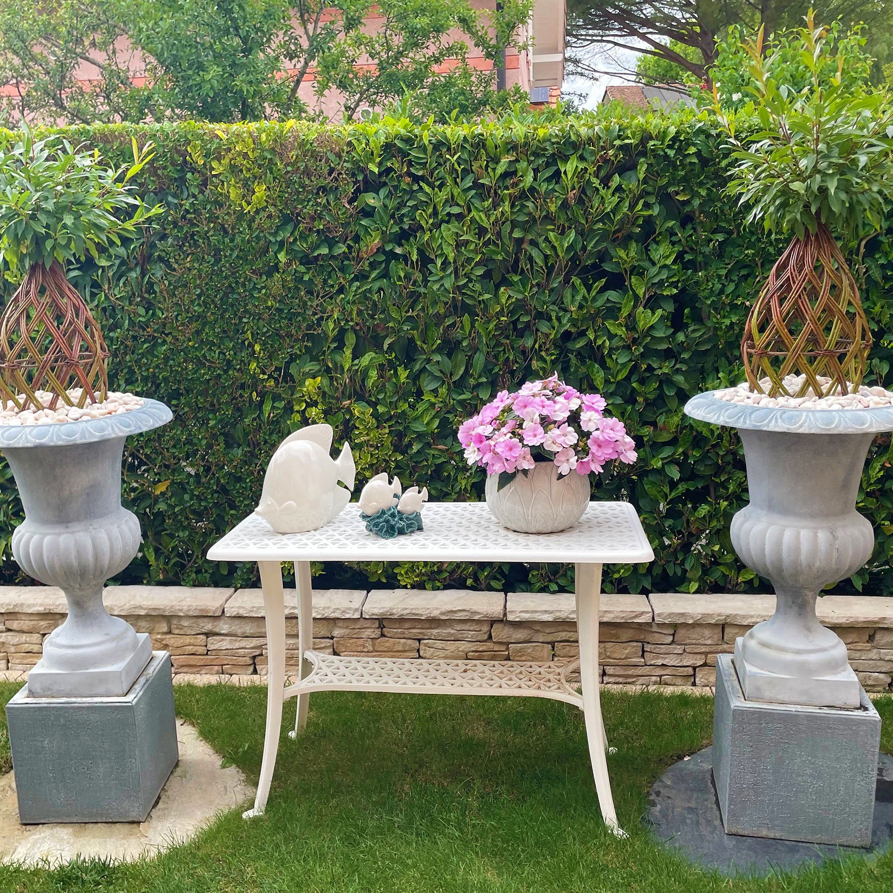 Table BBQ - Blanc