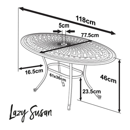 Table Bella (ensemble 4 personnes)