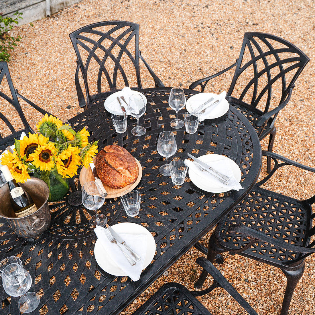 Table Catherine (ensemble 8 personnes)