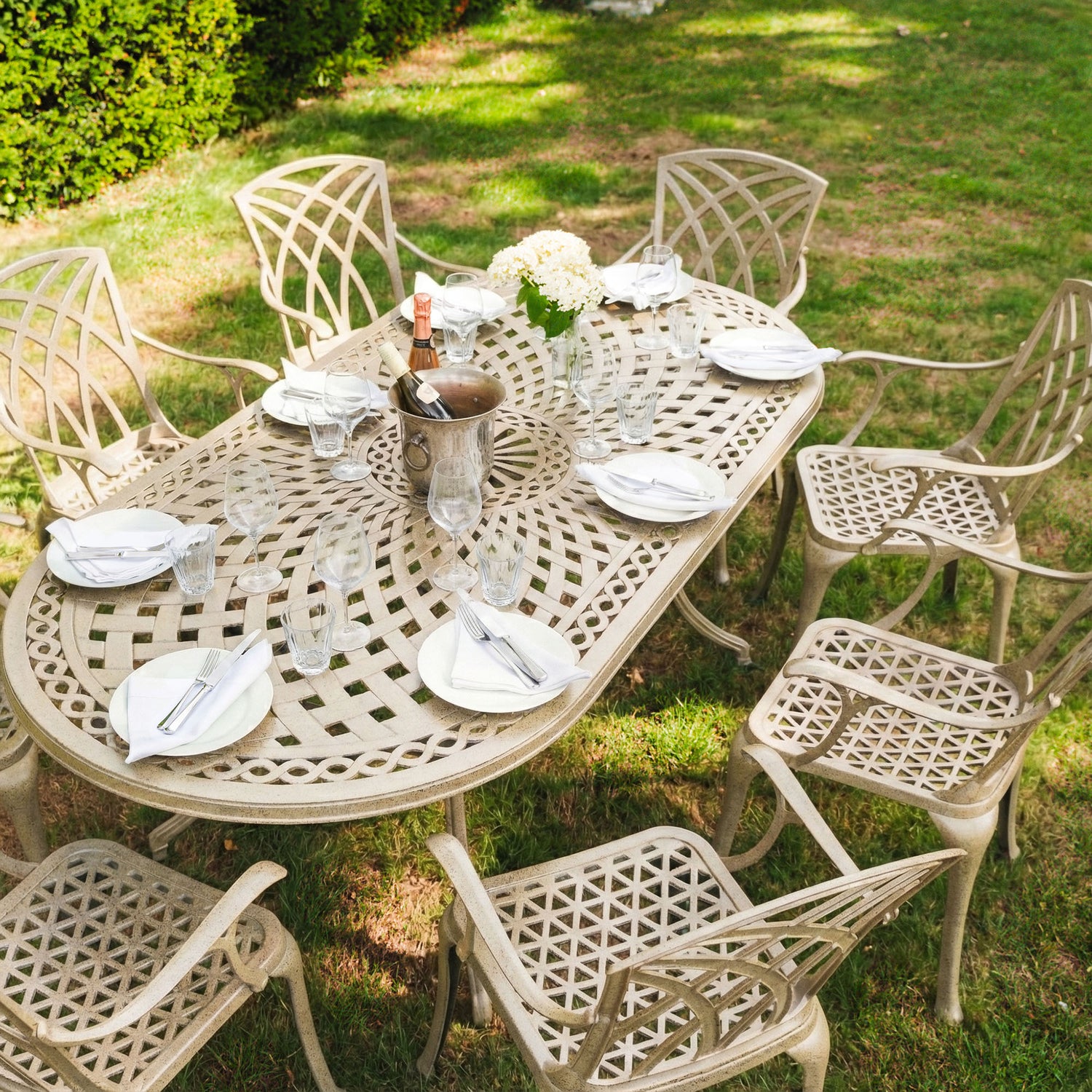 Table Catherine (ensemble 8 personnes)