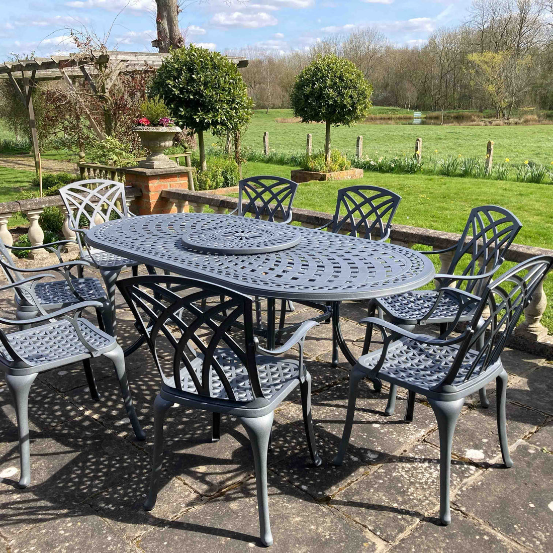 Table Catherine (ensemble 8 personnes)