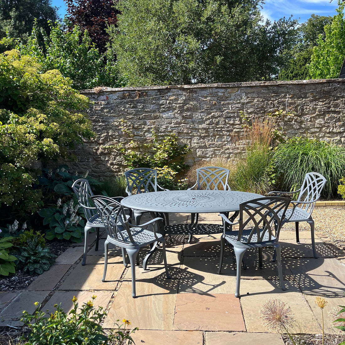 Table Charlotte (ensemble 6 personnes)