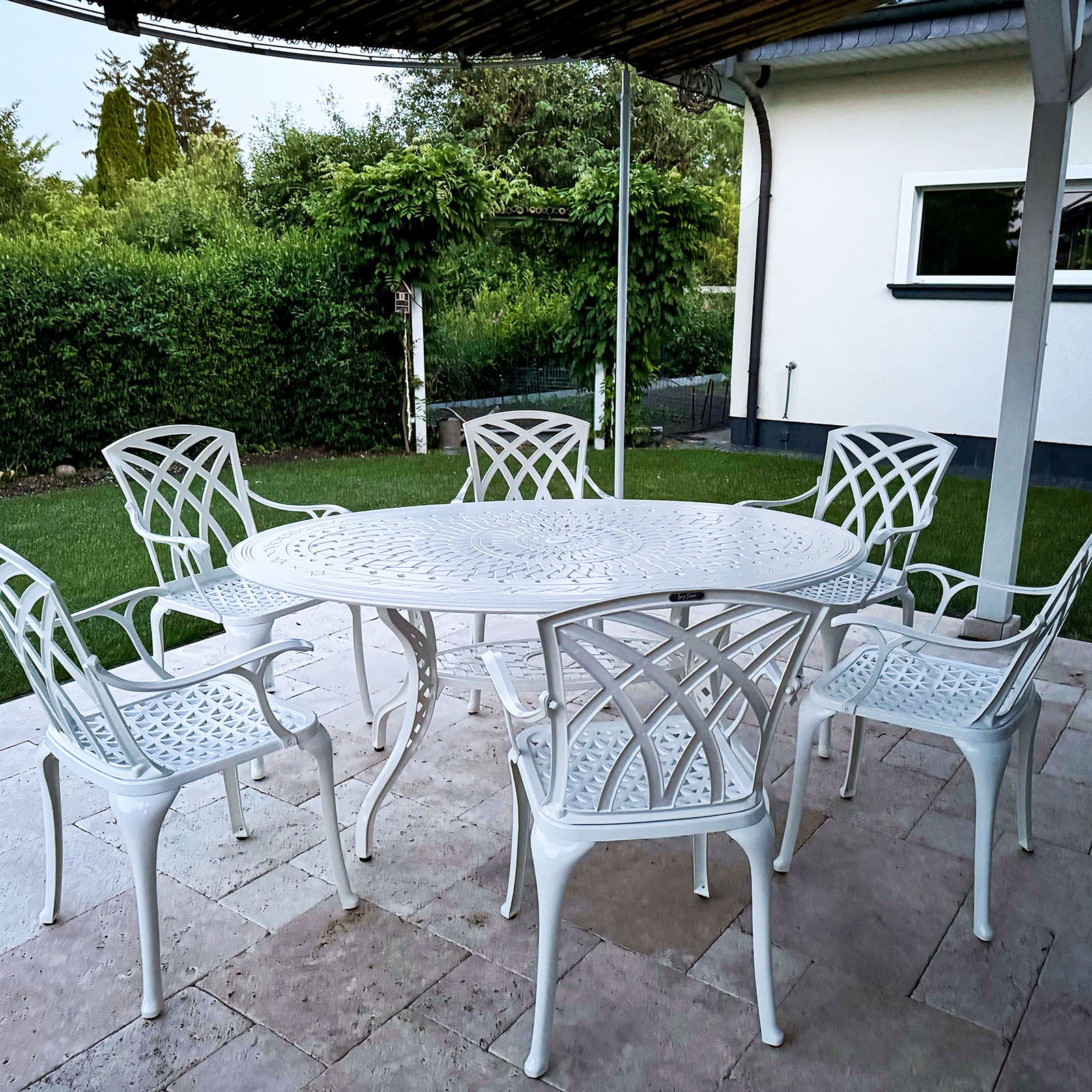 Table Charlotte (ensemble 6 personnes)