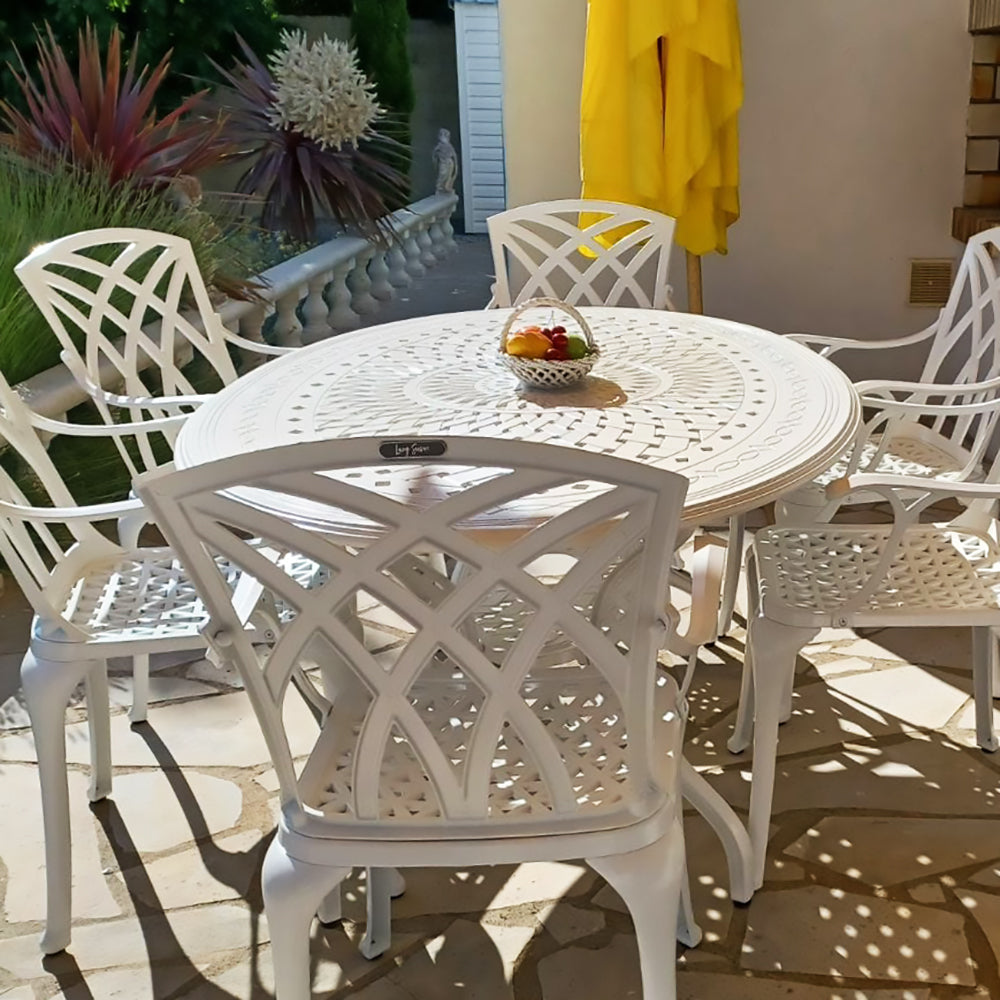 Table Charlotte (ensemble 6 personnes)