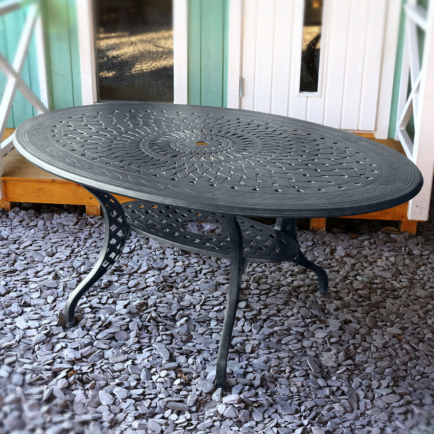 Table Charlotte - Gris Ardoise