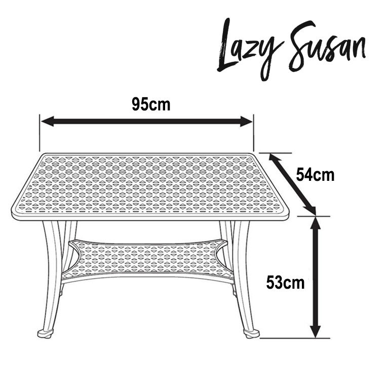 Table Claire - Bronze Ancien